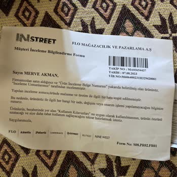 In Street Çatlamış Ayakkabı Nasıl Red Alır