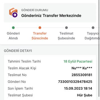 Trendyol Express Kargo Ürünümü Teslim Etmedi