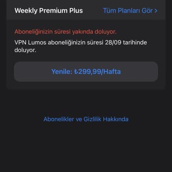 Vpn Lumos Onayım Olmadan Kartımdan Para Çekilmiş