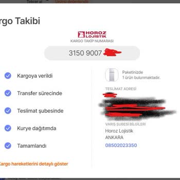 Hepsiburada Kargoda Kaybolan Buzdolabı!