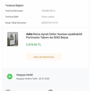 Koçtaş Siparişim Hala Teslim Edilmedi