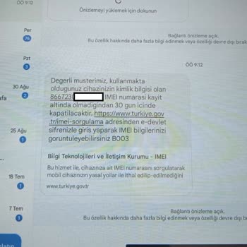 Lenovo Bilgisayar Lenovo Tabletin IMEI Numarası Değiştirilmiş! Servis Dönüş Yapmıyor!