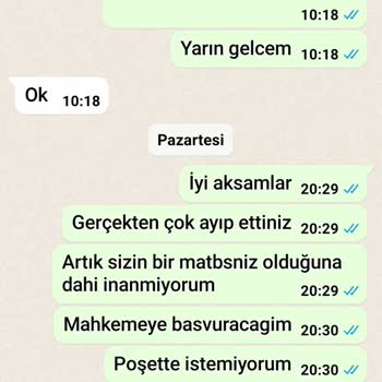 Arıcan Ambalaj Parayı Aldı Ürünleri Yapmıyor Parayı İade Etmiyor