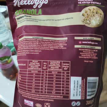 Kellogg's Marka Granola Dan Kıl Çıktı