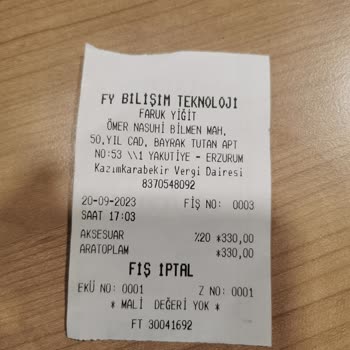 Ödeal Yazarkasa Pos Cihazı Sorunlu Firma