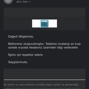 A101 Paramı İade Etmedi!