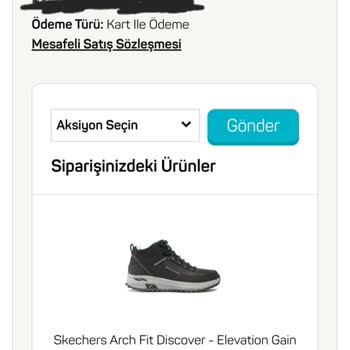 A101 Online Mağaza'nın Kargolamadığı Ürün