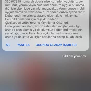 Zevke Hitaben Çalışan Çiçek Sepeti'nin Zevke Keder Vermesi