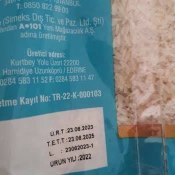 A101 Kurtlu Ve Güveli Pirinç