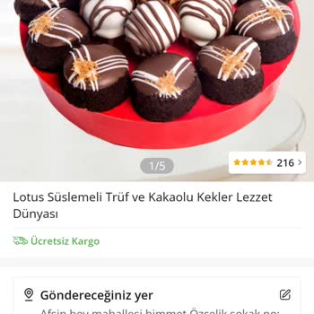 ÇiçekSepeti Uygulamada Yazan Tahmini Teslimat Süresi İle Kargo Tarihi Bir Değil