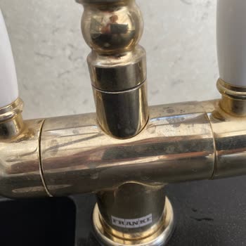 Franke Gold Renkli Musluk Kararması Ve Leke Oluşumu