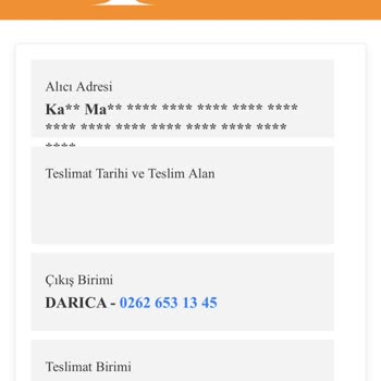 MNG Kargo Darıca Transfer Aşamasında Yazıyor