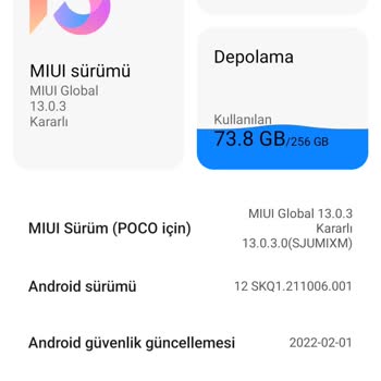 Poco Cep Telefonları Mıuı 14 Güncellemesi Gelmiyor