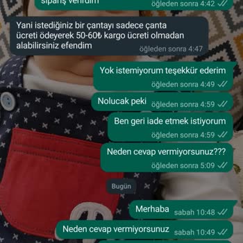 Lolcanta (Instagram) Yanlış Ürün Göndermişler