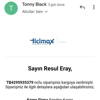 Tonny Black Tonu Bilek Siparişleri Hakkında