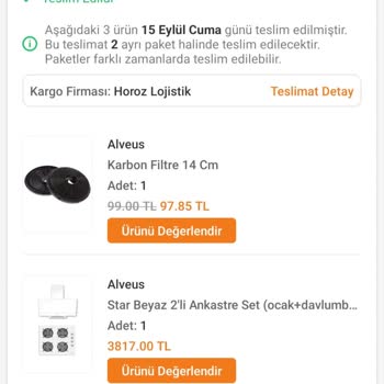 Salvanini Kargoda Kaybolan Fırını Tekrar Göndermiyor