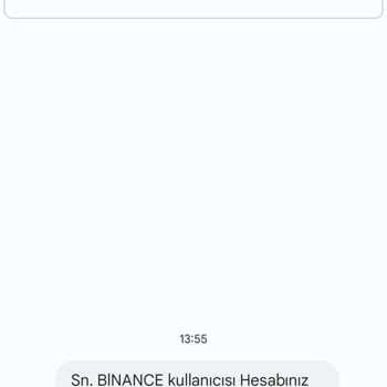 Benimle Alakası Olmayan Binance Kısıtlama