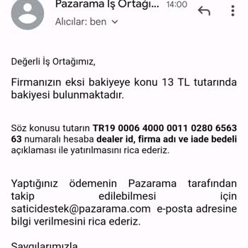 Pazaramanın Firma Ya Borç Çıkarması