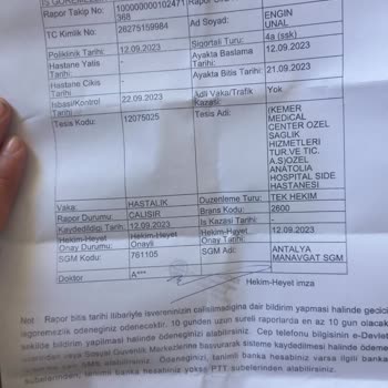 Side Anadolu Hastanesi Bilinçli Hasta Mağdur Etme