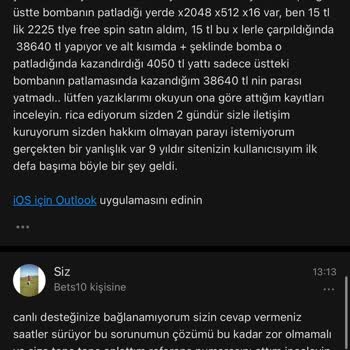 Bets10 Paramı Vermedi Umursamadılar Bile