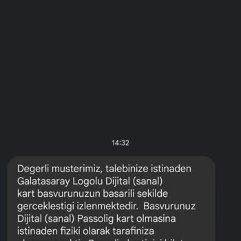 Passolig Fiziki Kart Gönderilmeyecek Uyarısı