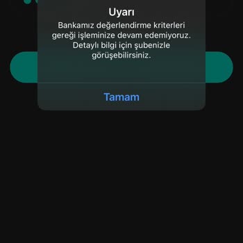 Türkiye Finans Hesap Açma Sorunu