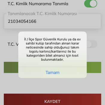 Passolig Logo Kısıtlaması. Ads-BJK Maçına Bilet Alamıyorum