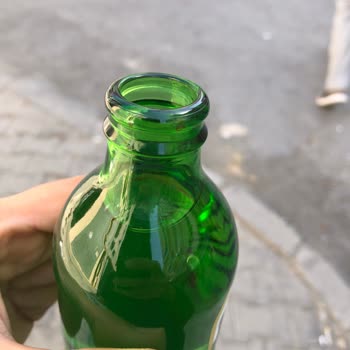 Sarıkız Maden Suyu Şişenin Ağzında Pas Lekesi