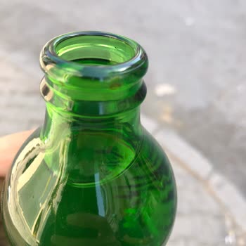 Sarıkız Maden Suyu Şişenin Ağzında Pas Lekesi