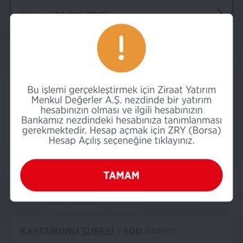 Ziraat Yatırım Paramı Çektirmiyor Ve Müşteri Hizmetlerine Ulaşılamıyor