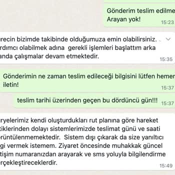 AGT Kurye Gönderimi Teslim Etmedi