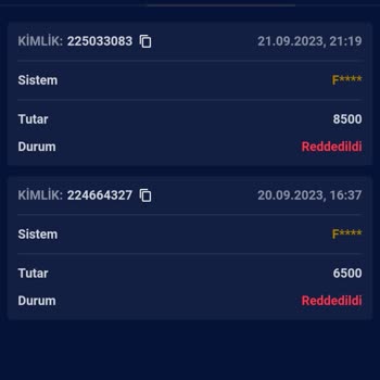 Cashwin Saçma Sebeplerle Çekim Taleplerimi İptal Etti