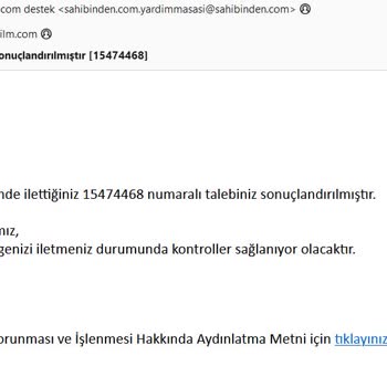 Sahibinden İzinsiz Marka Kullanımı Yaparak Hizmet Veren Profili Oluşturma
