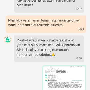 Dolap Hatalı Gelen Ürünü İade Almadı