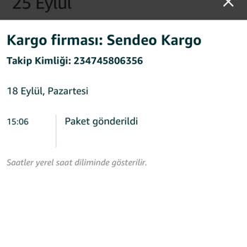 Sendeo Teslimat Süresinin Uzaması