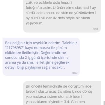 N11 İade İptal Sorunları