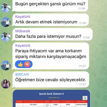 Telegram İle Trendyol Beğeni Sonrası Lucky Mall Sipariş Sahte Ci. Liği