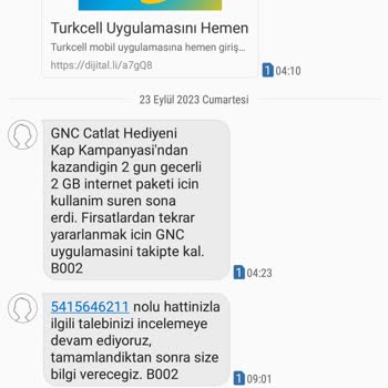 Turkcell GNC Çatlat Sorunu