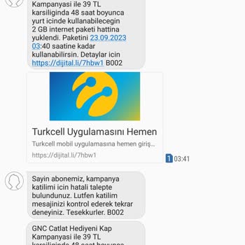 Turkcell GNC Çatlat Sorunu