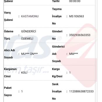 Aras Kargo Teslim Edilemeyen Kargolar