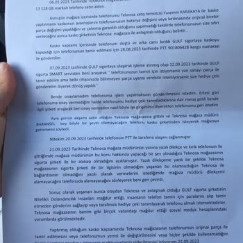 Gulf Sigorta Şirketi Hakkında Şikayet