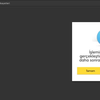 Turkcell Mobil Uygulamadaki İşlem Karmaşıklığı Ve Hata Sorunları