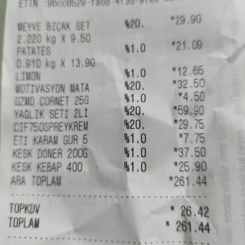 Keskinoğlu Acılı Piliç Kebap İçinden Lastik Çıktı