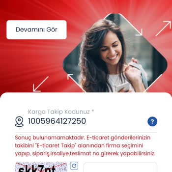 Gençer Gaming Kargo Takip Numaram Hatalı