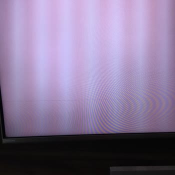 Philips TV TV Ekranında Yatay Çizgi Oluşması