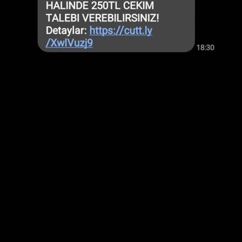 Mesajla Rahatsız Ediyorlar