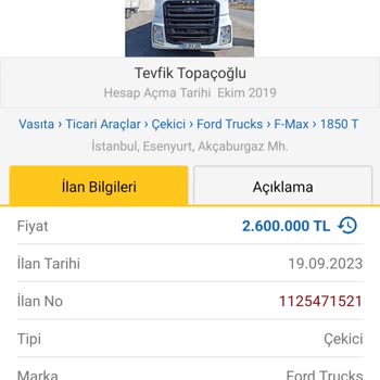 Ford Otokoç Sıfır Tır Vermiyor Galericilere Satıyor