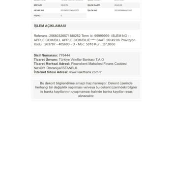 Apple İzinsiz Para Çekimi