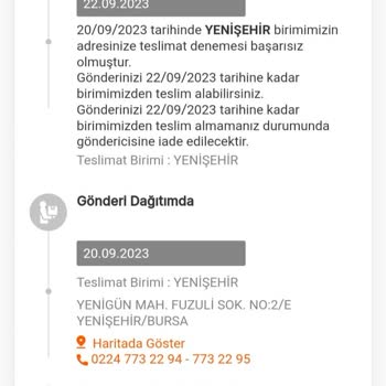 MNG Kargo Yanlış Teslimat Adresi