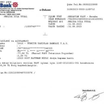 Akbank Avukatı Parama El Koydu